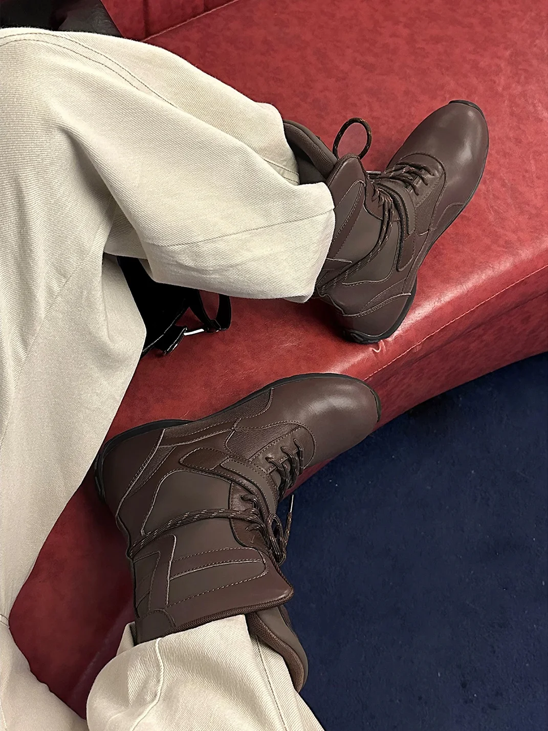 HANQIAORIJI | Deconstructed Boxing Boots