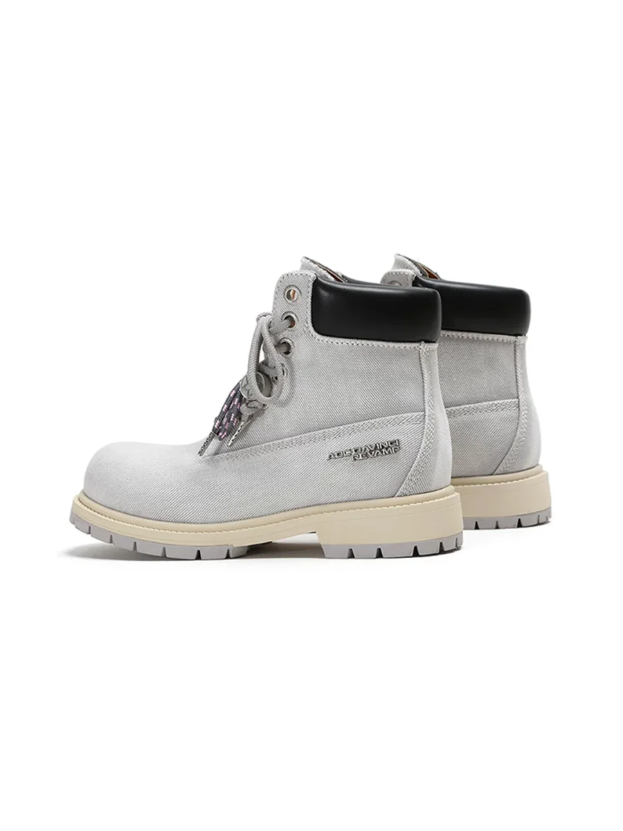 ADC | Washed Canvas Platform Boots - 3