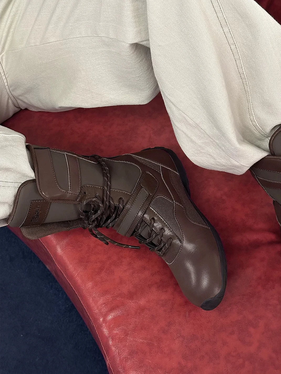 HANQIAORIJI | Deconstructed Boxing Boots
