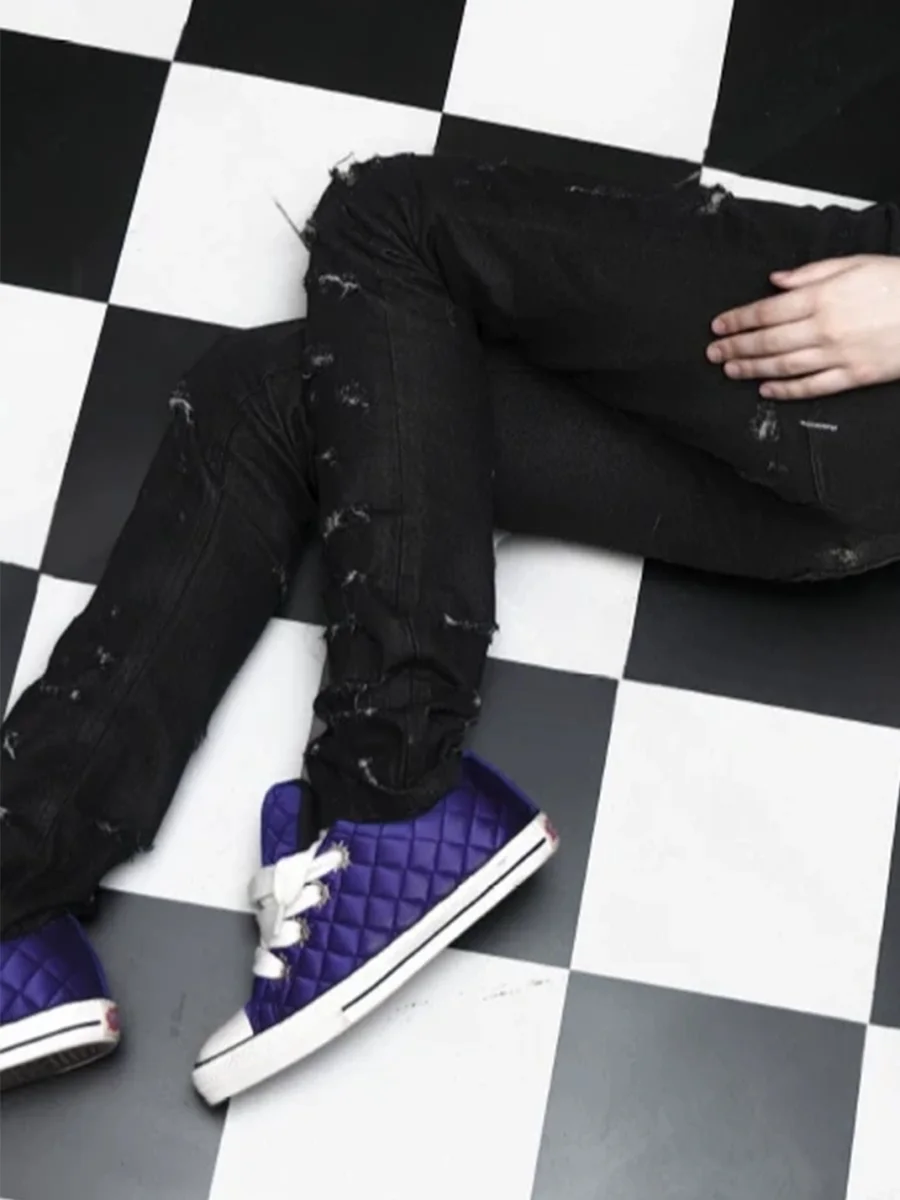 Roman Catcher | Diamond Quilted Padded Bullet-Hole Sneakers - 3