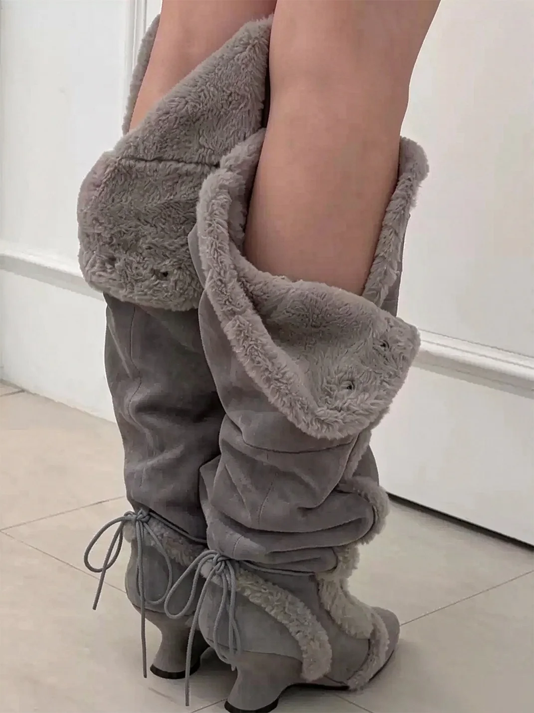XBEJ | Wedge Snow Boots