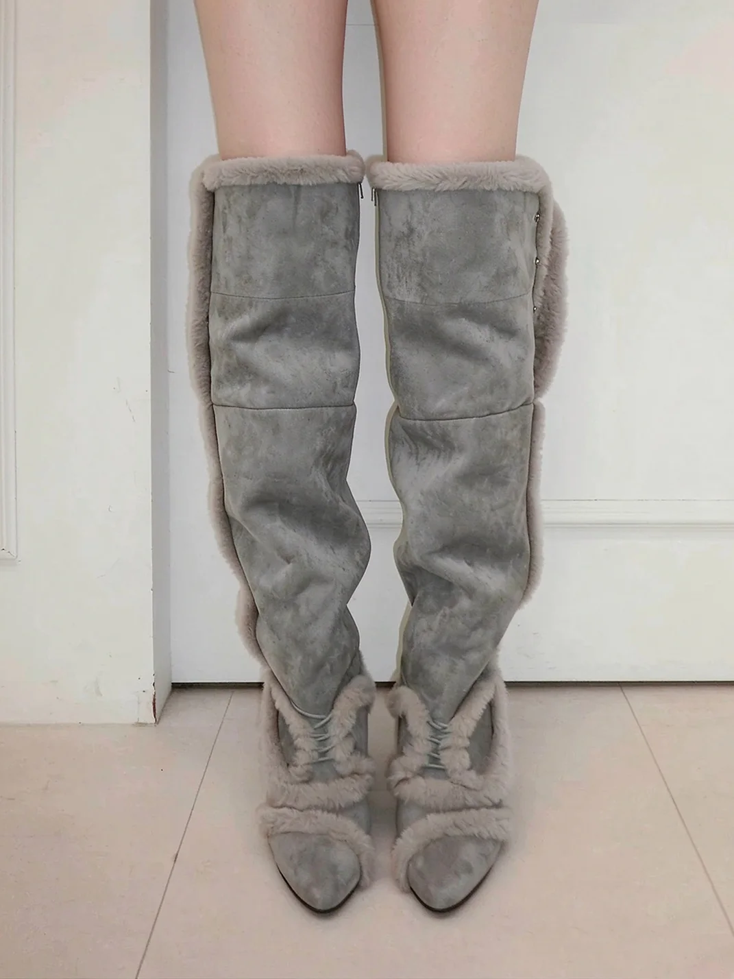 XBEJ | Wedge Snow Boots