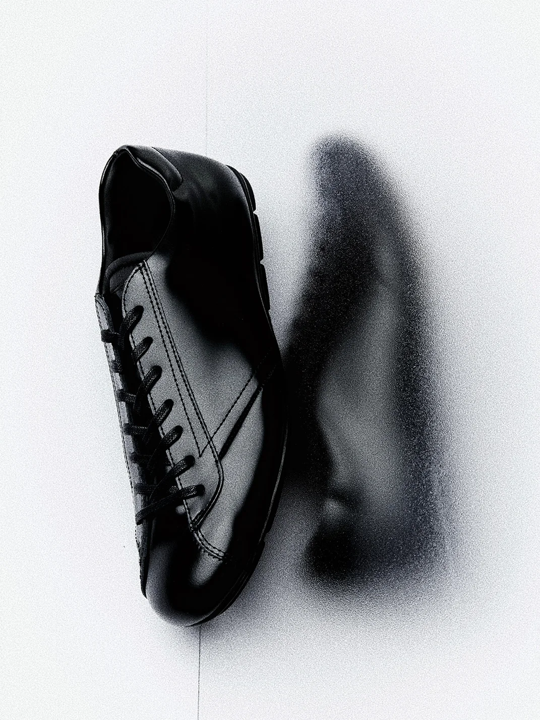 VOWPROGRESS | Matte Calfskin Racing Trainer Shoes