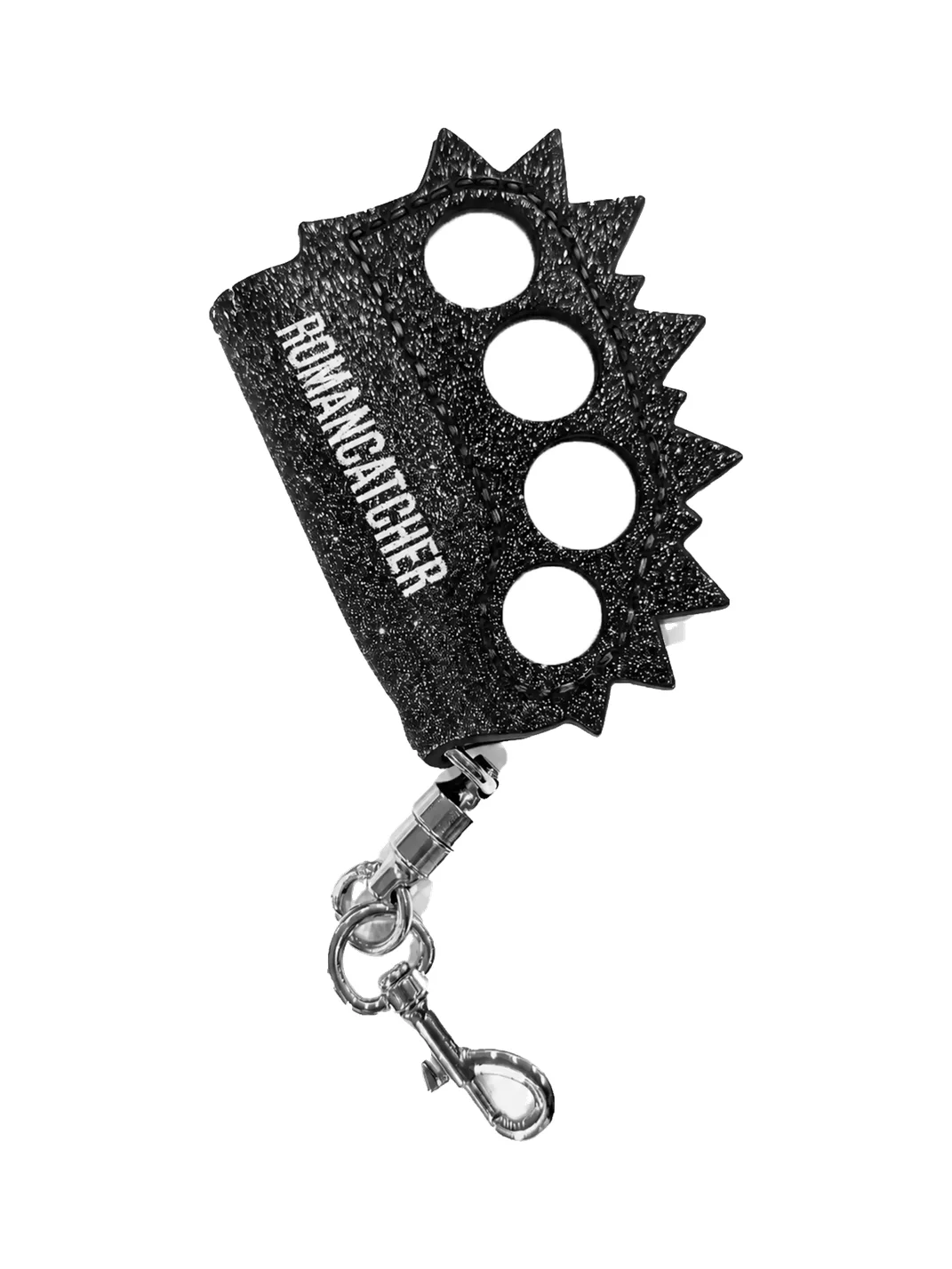 Roman Catcher | Glitter Knuckle Genuine Leather Lighter Case