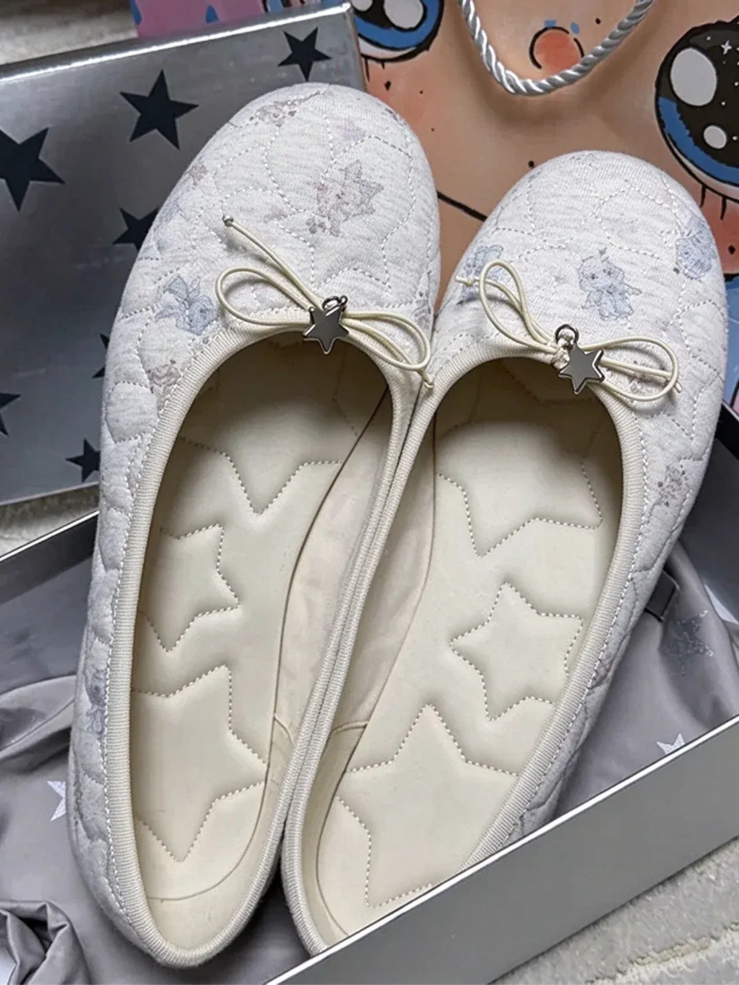 XBEJ | Star Ballet Flats