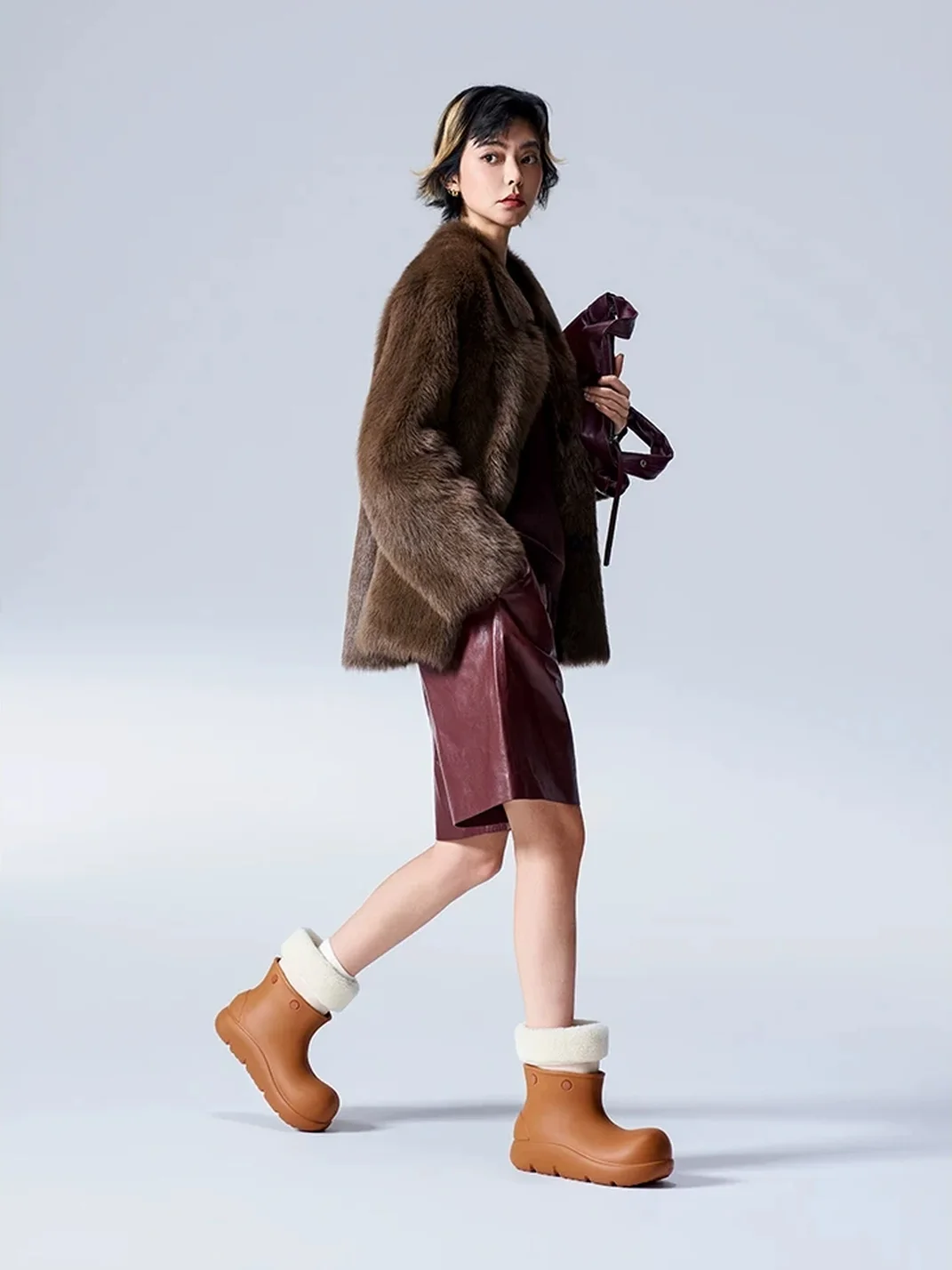 BEYS | Platform Waterproof Fleece-Lined Snow Boots