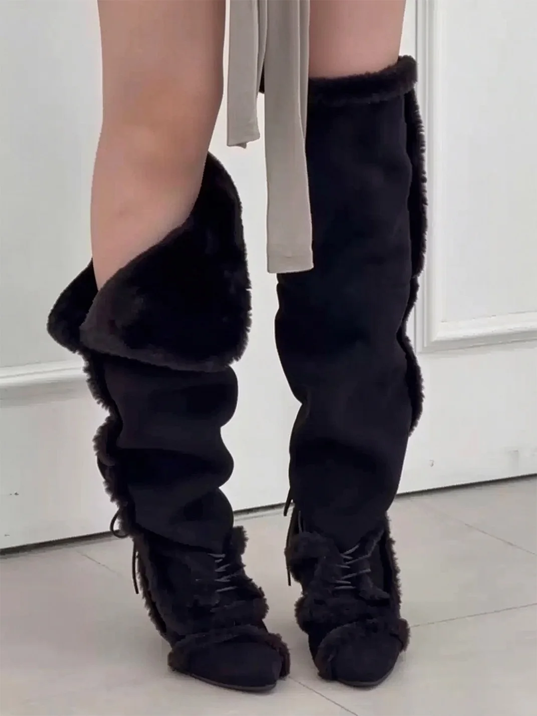 XBEJ | Wedge Snow Boots