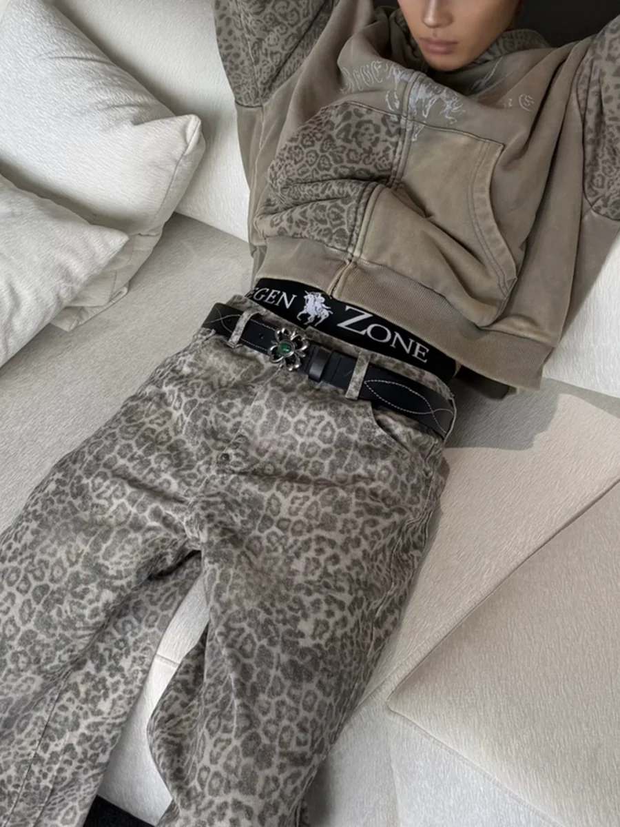 TZ killer | Topstitched Leather Belt With Metal Buckle - 3