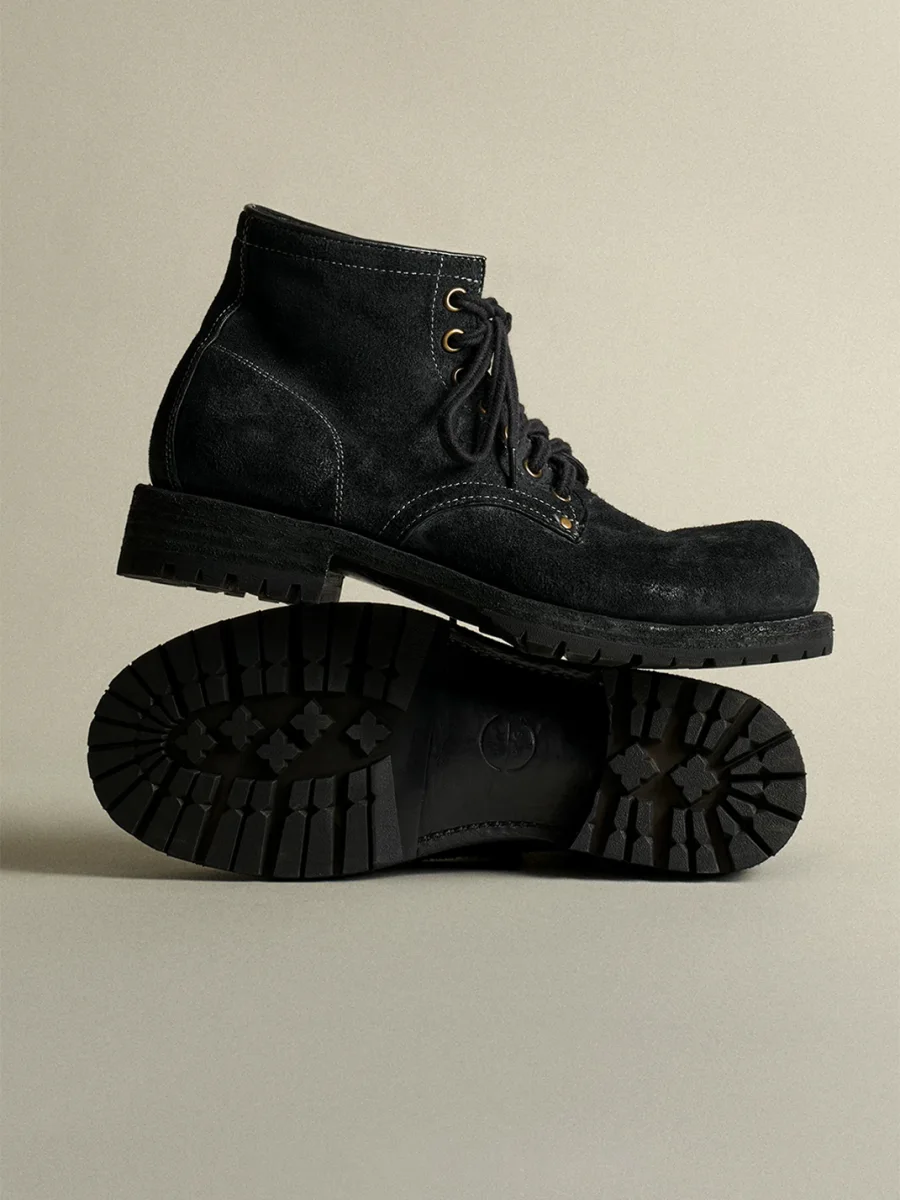 PIPG | Suede Thick-Sole Work Boots - 3