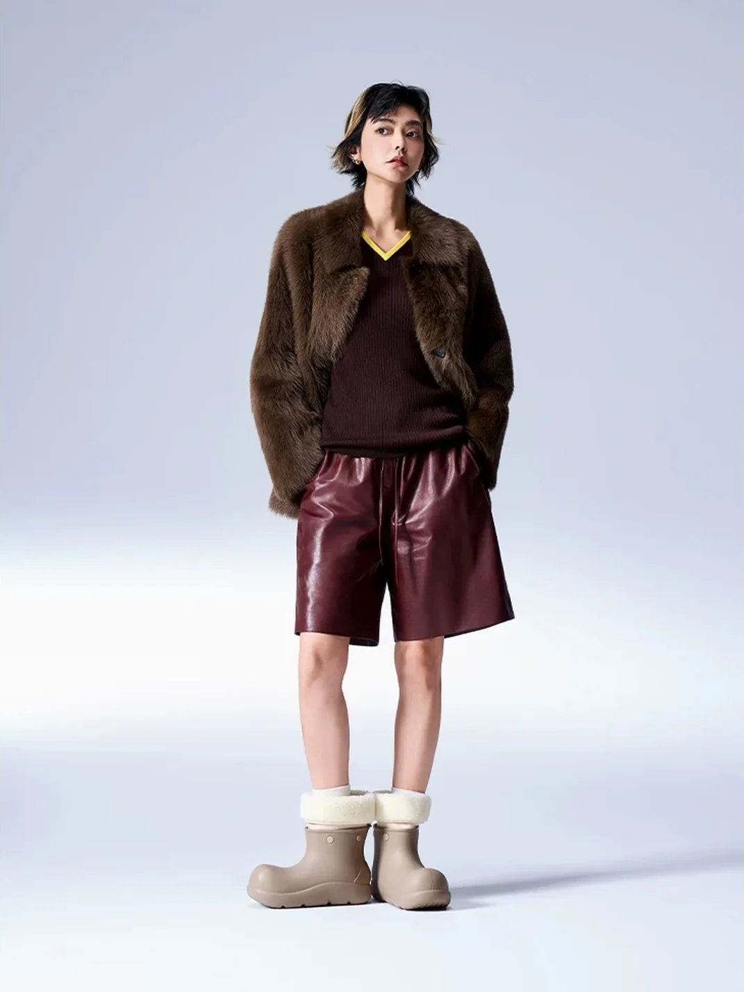 BEYS | Platform Waterproof Fleece-Lined Snow Boots