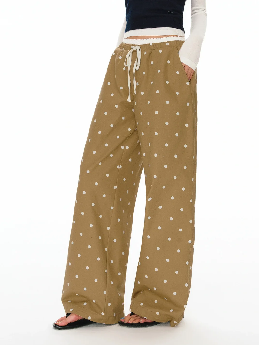 ARISEISM | Polka Dot Casual Pants