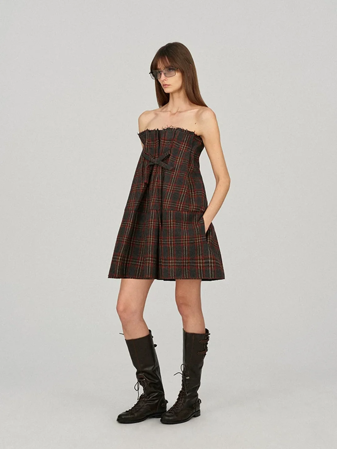 ACSENSE STUDIO | Adjustable Wool Skirt
