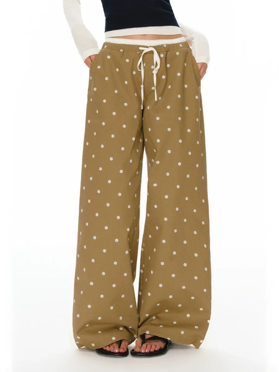 ARISEISM | Polka Dot Casual Pants - 3