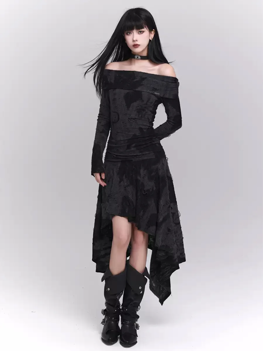 LADYGHOST | Off-Shoulder Dress - 3