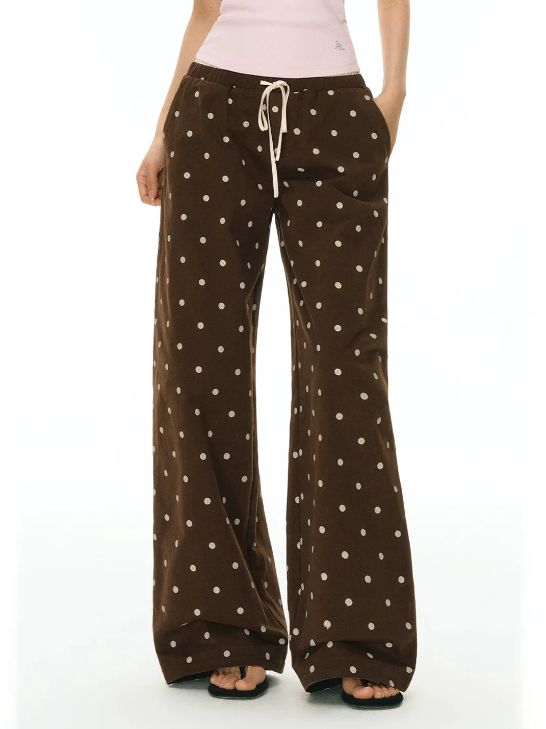 ARISEISM | Polka Dot Casual Pants