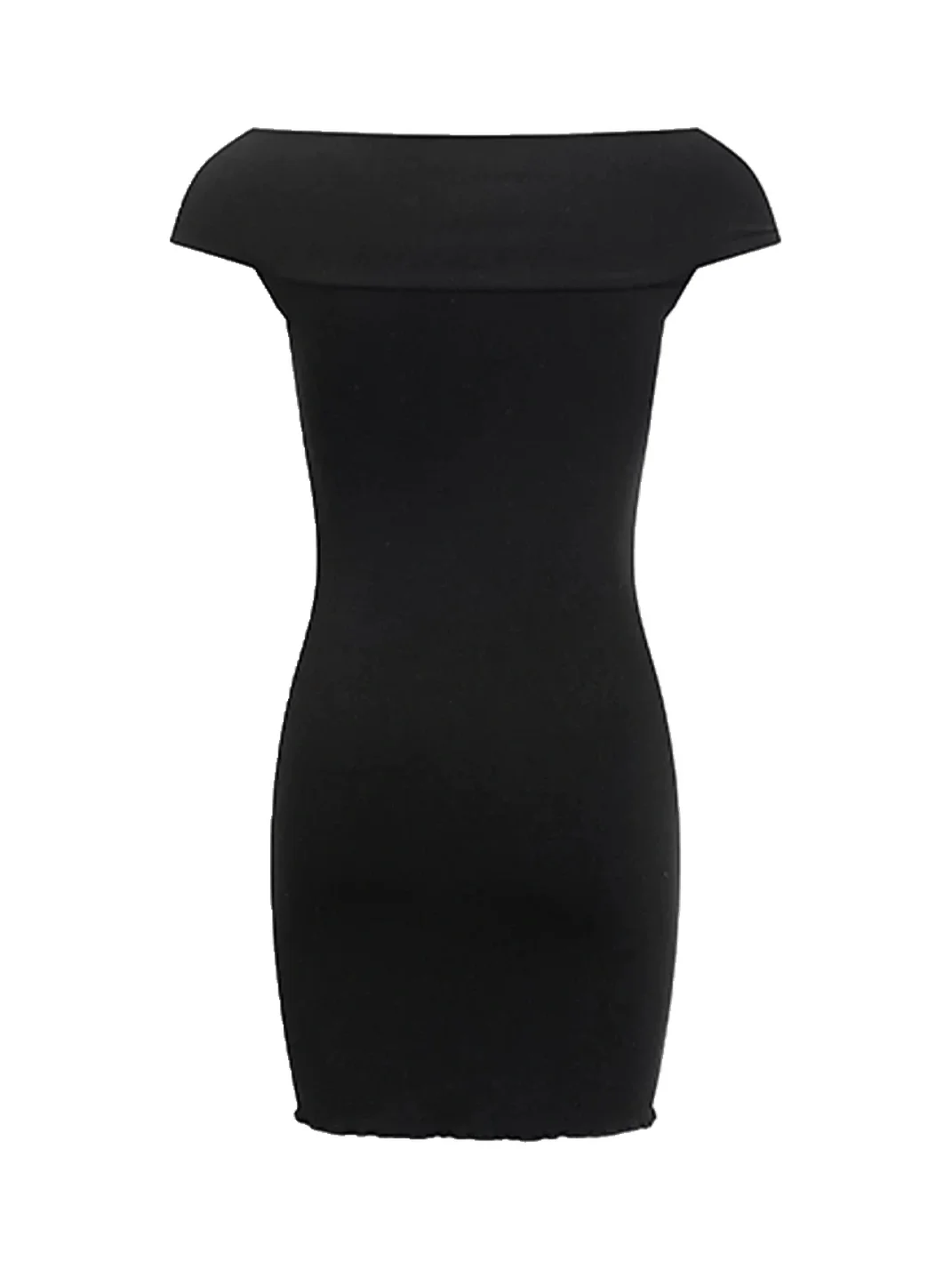 ARISEISM | Off-Shoulder Slim Fit Dress