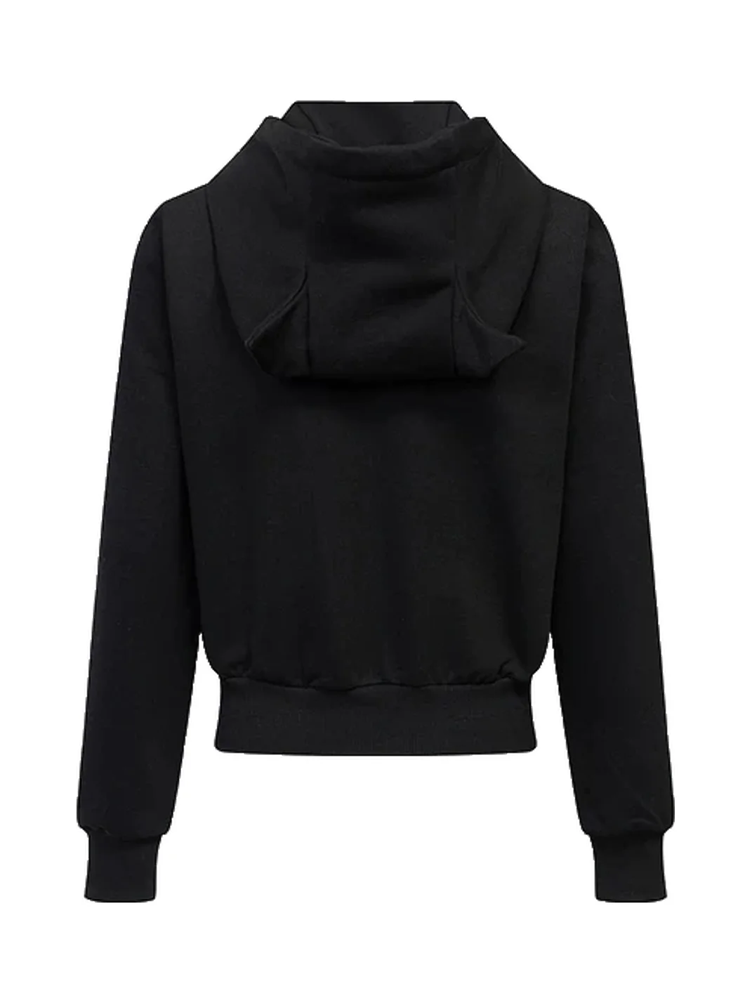 ARISEISM | Cropped Devil Ear Zip-Up Hoodie