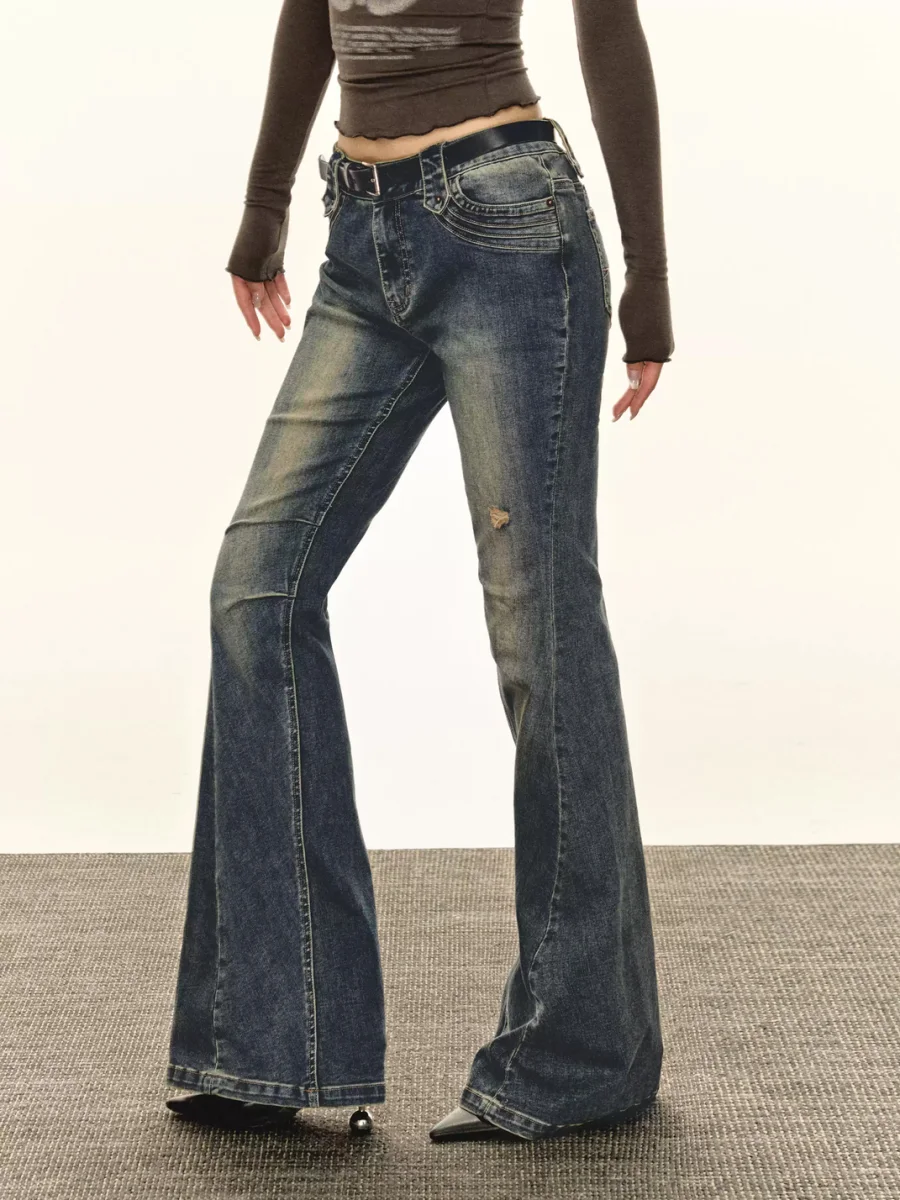 ARISEISM | Slim-Fit Flared Jeans - 3