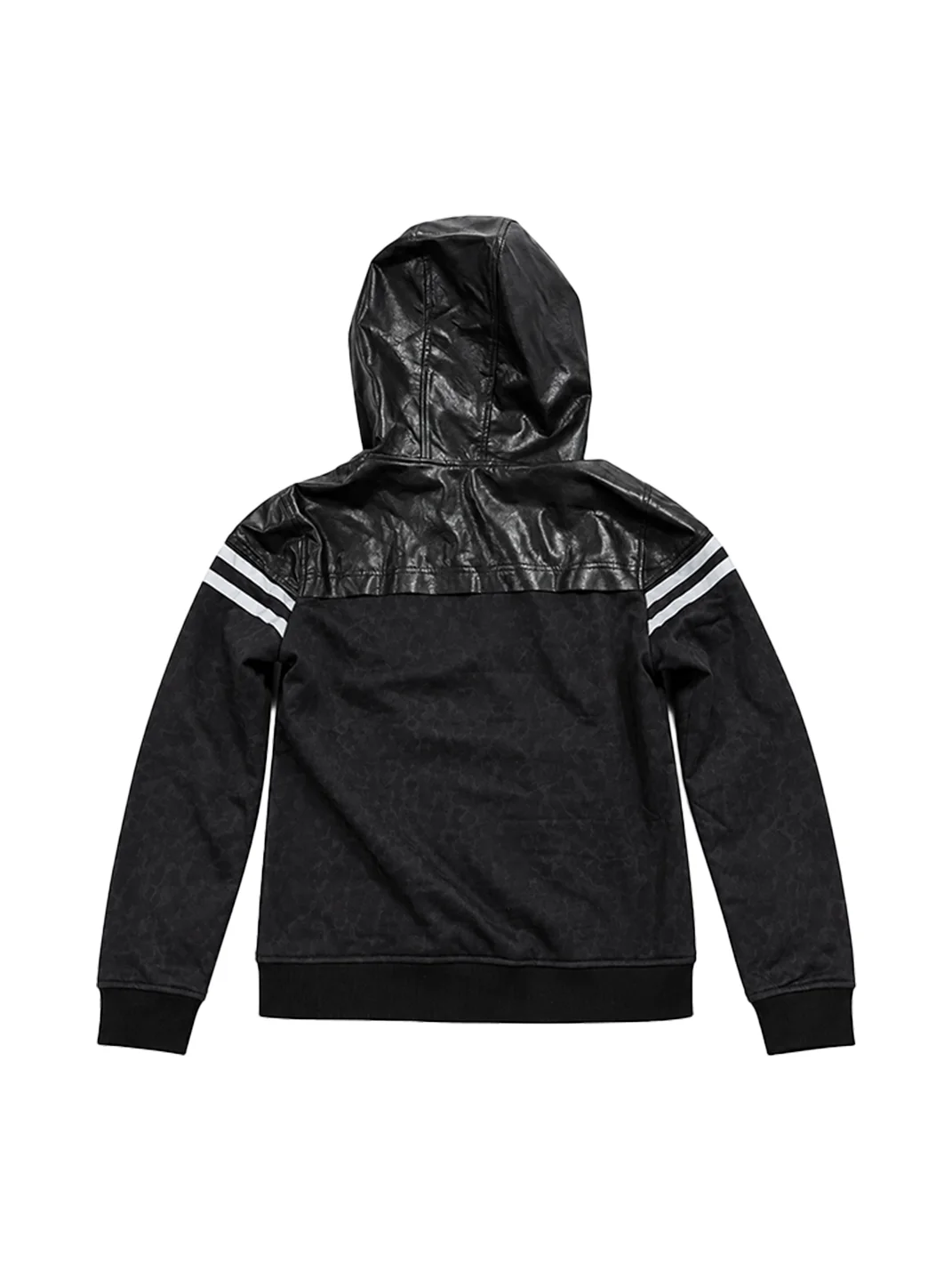 PAIKI | Slim Fit Hooded Panelled Jacket With Reflective Stripes
