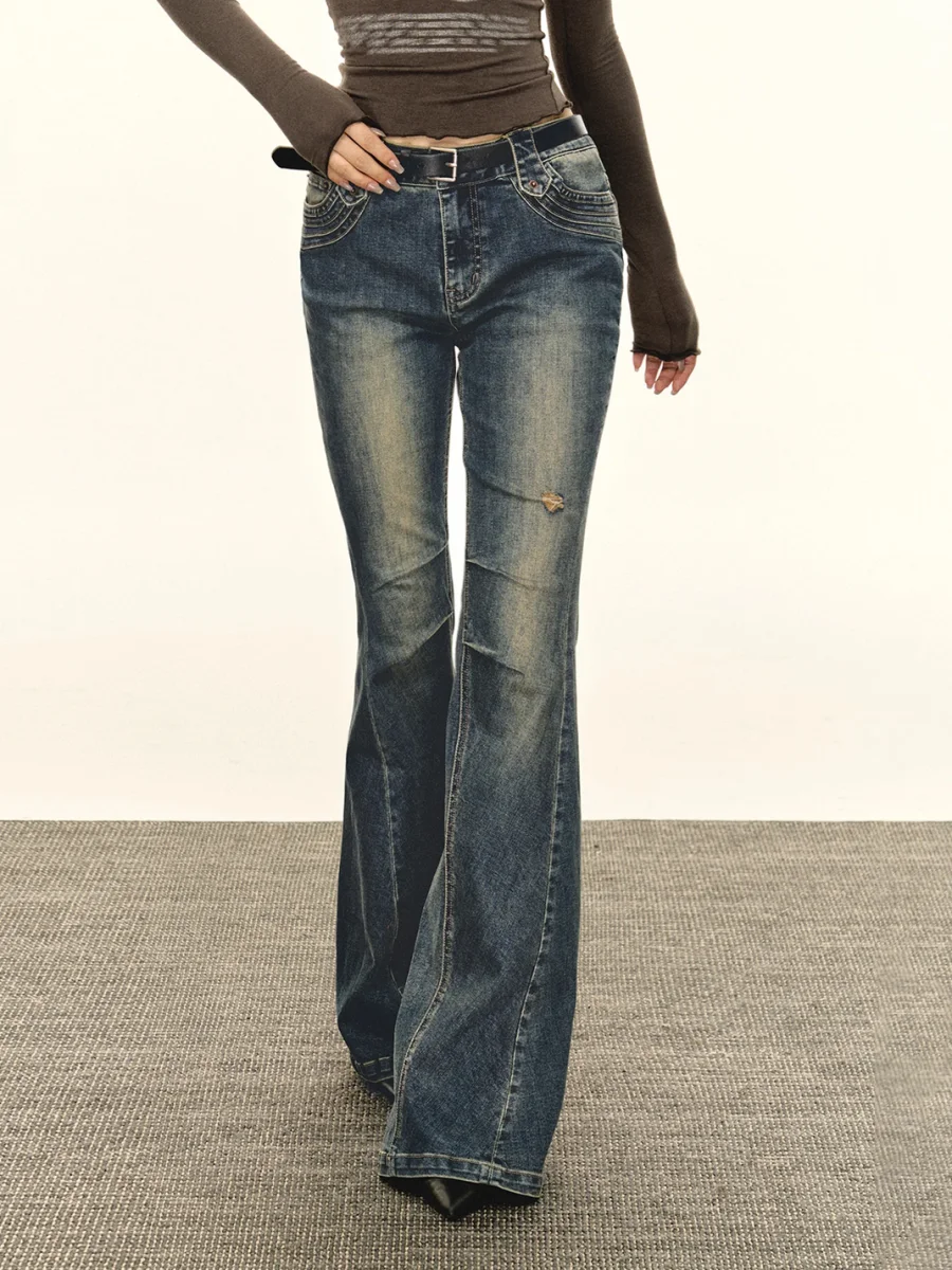 ARISEISM | Slim-Fit Flared Jeans - 2