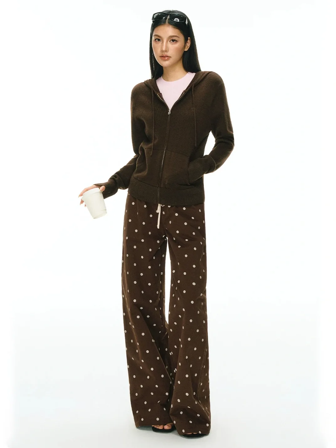 ARISEISM | Polka Dot Casual Pants