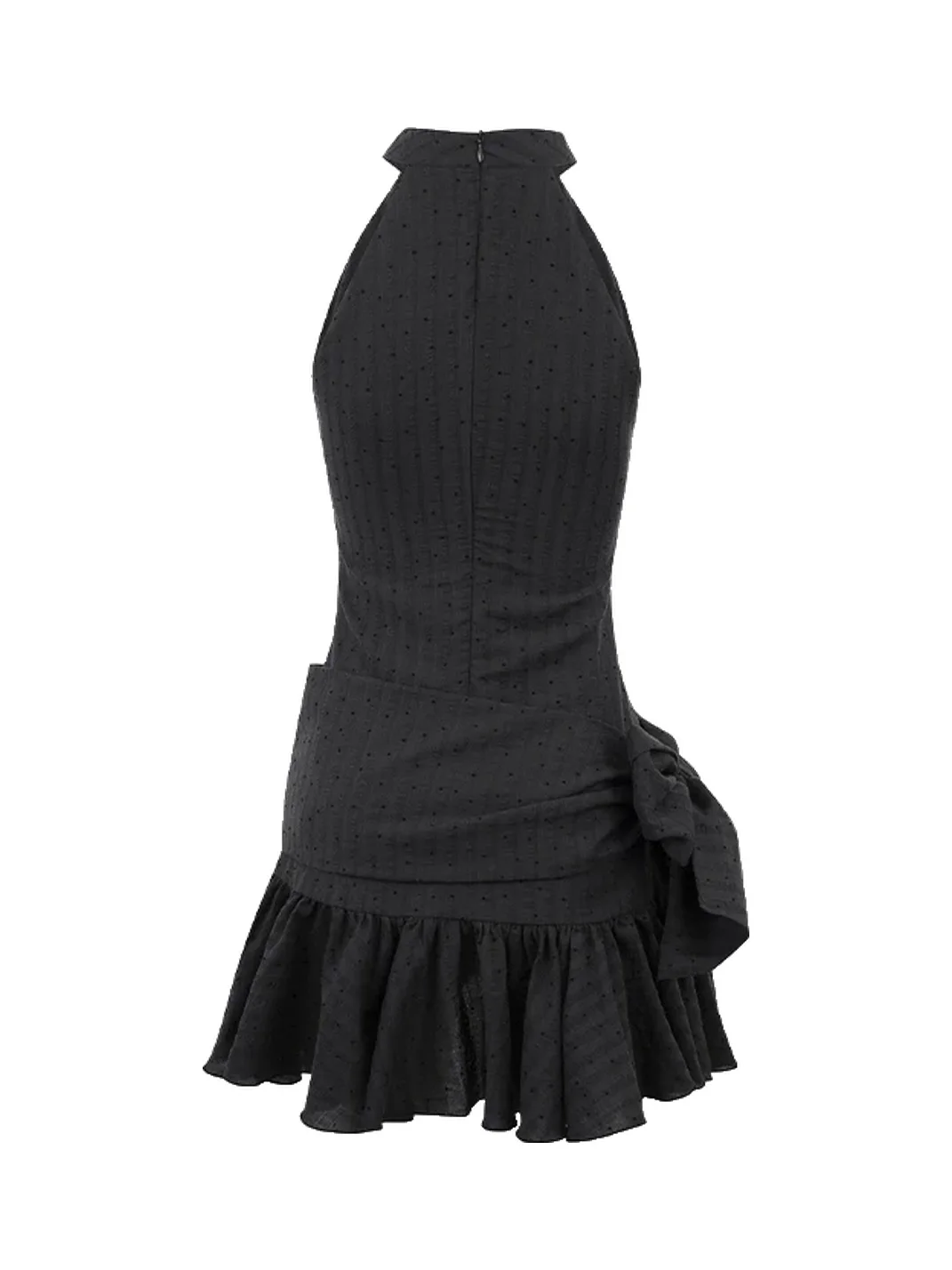 ARISEISM | Bow Halter Sleeveless Dress