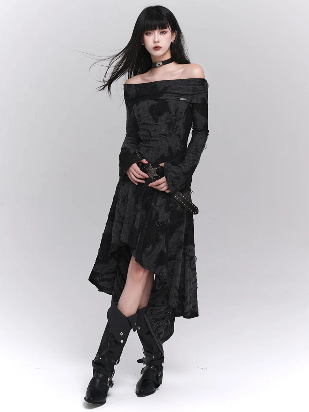 LADYGHOST | Off-Shoulder Dress