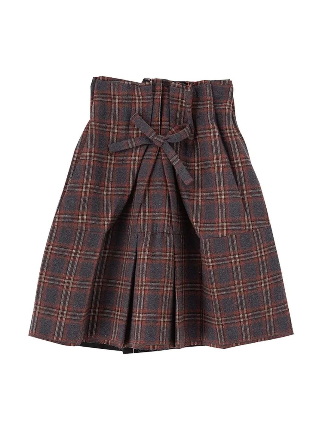 ACSENSE STUDIO | Adjustable Wool Skirt
