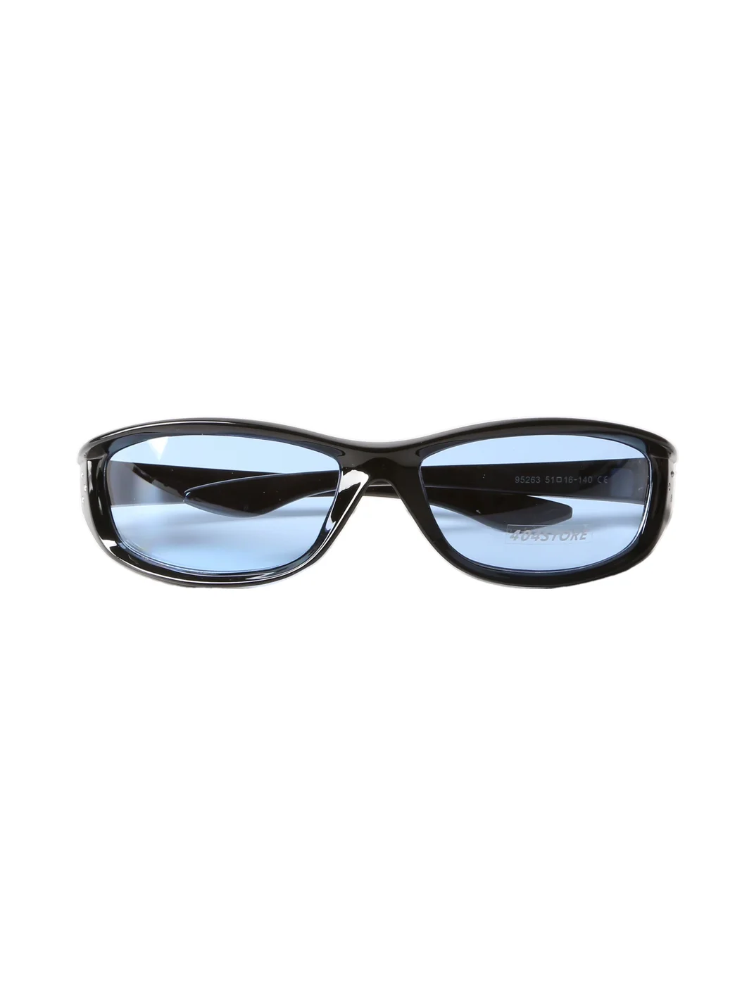 404 | Y2K Rectangular Wraparound Sunglasses