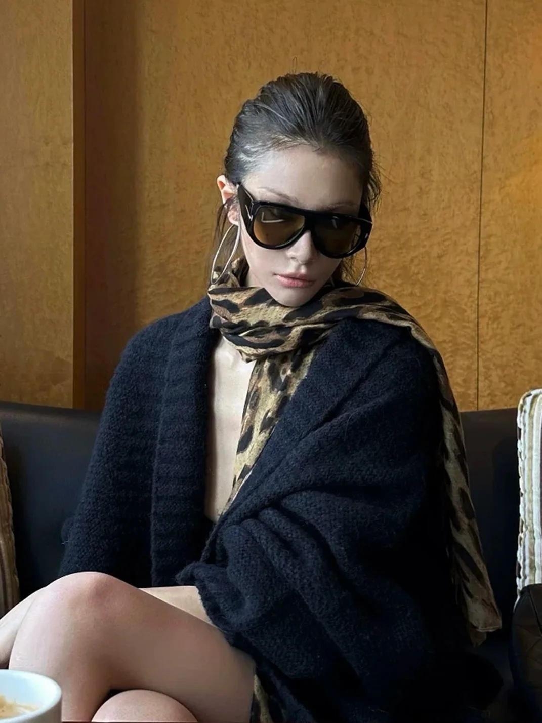 404 | Oversized Aviator Sunglasses