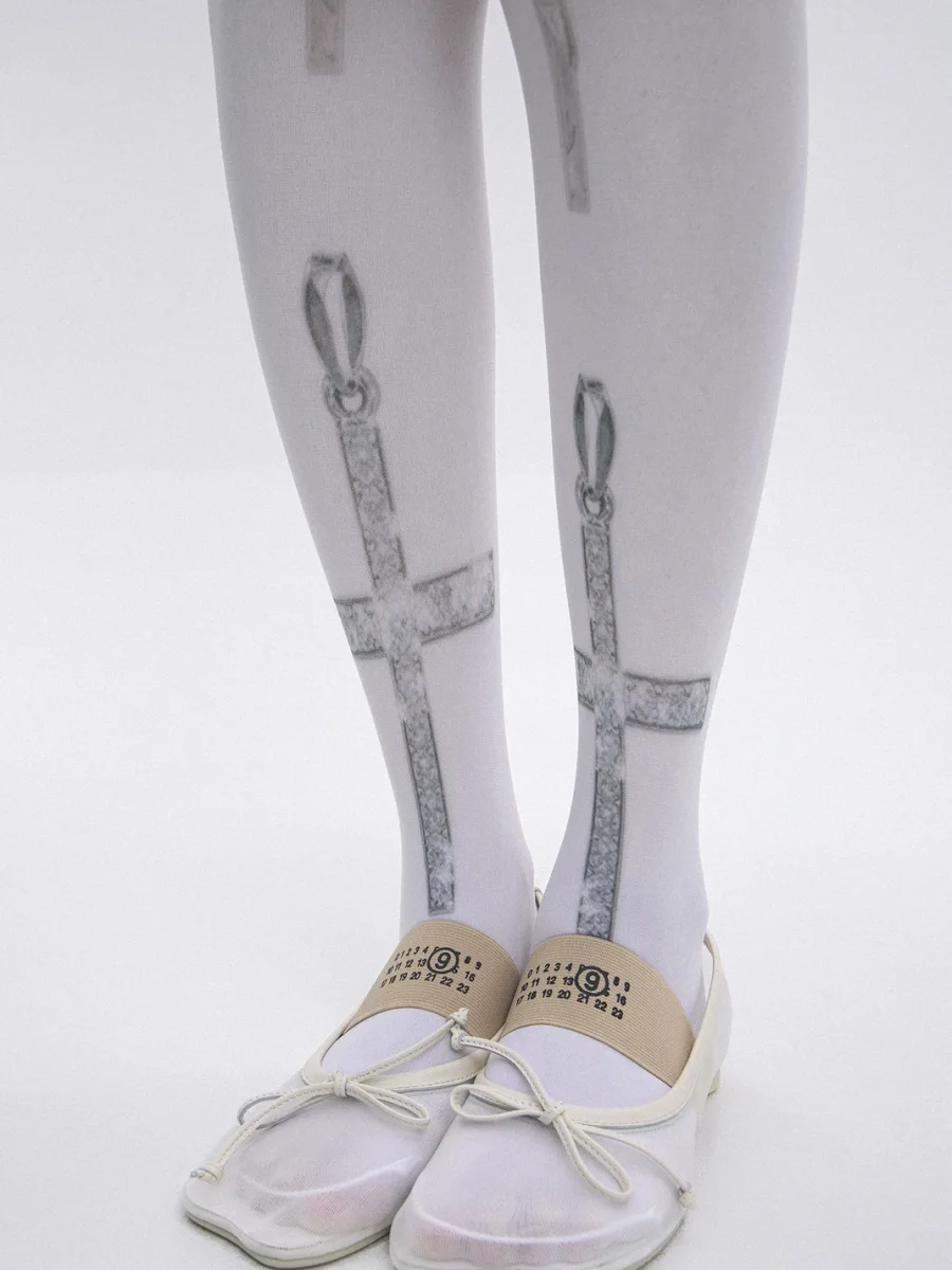 SS2L | Doll Print Tights - 3
