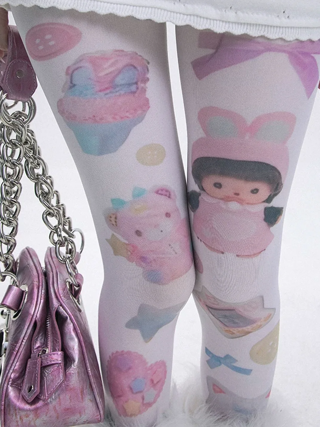 SS2L | Doll Print Tights