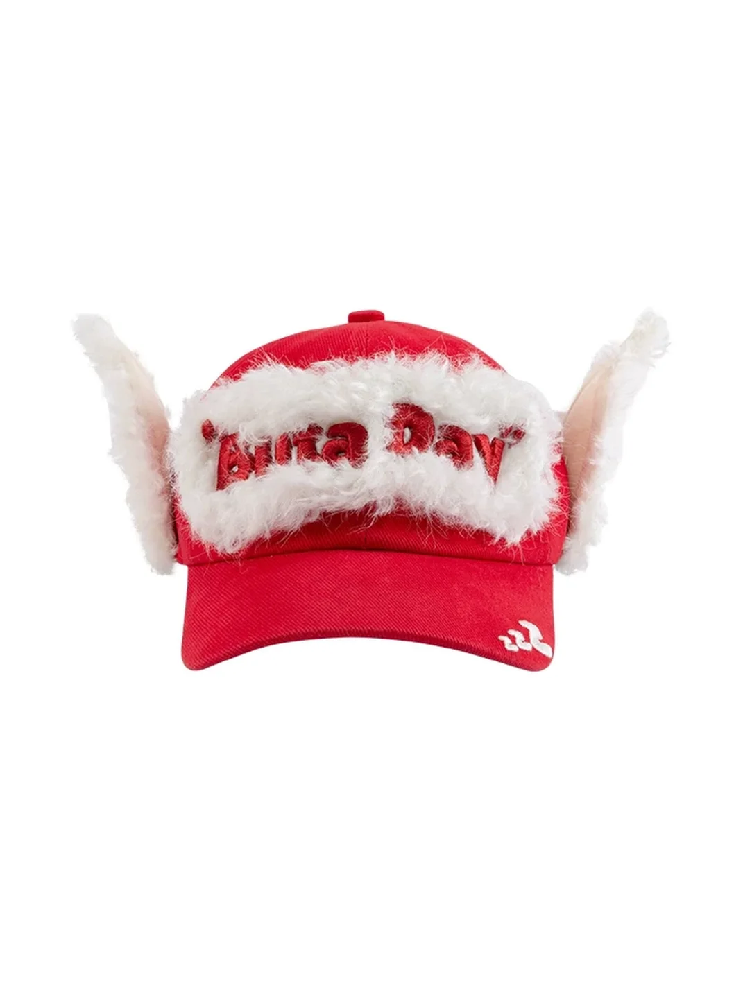 TWINBUTA | Contrast Plush Ear Baseball Cap