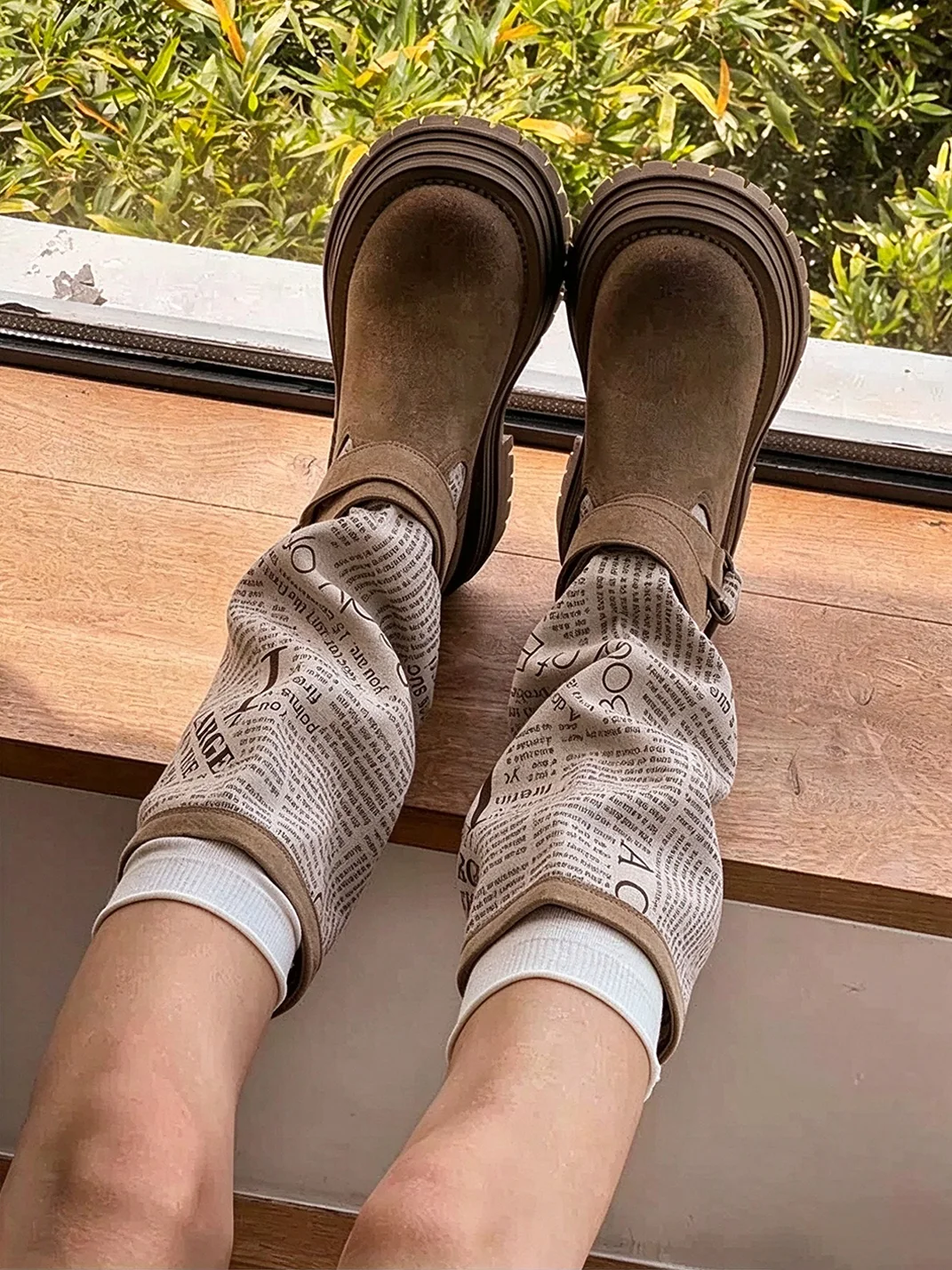 GSL | Chunky Sole Knee-High Riding Boots