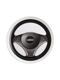 USIC | Steering Wheel And Sink Pattern Melamine Plate