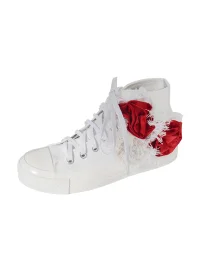 TTSSNXG | Rose High-Top Canvas Sneakers