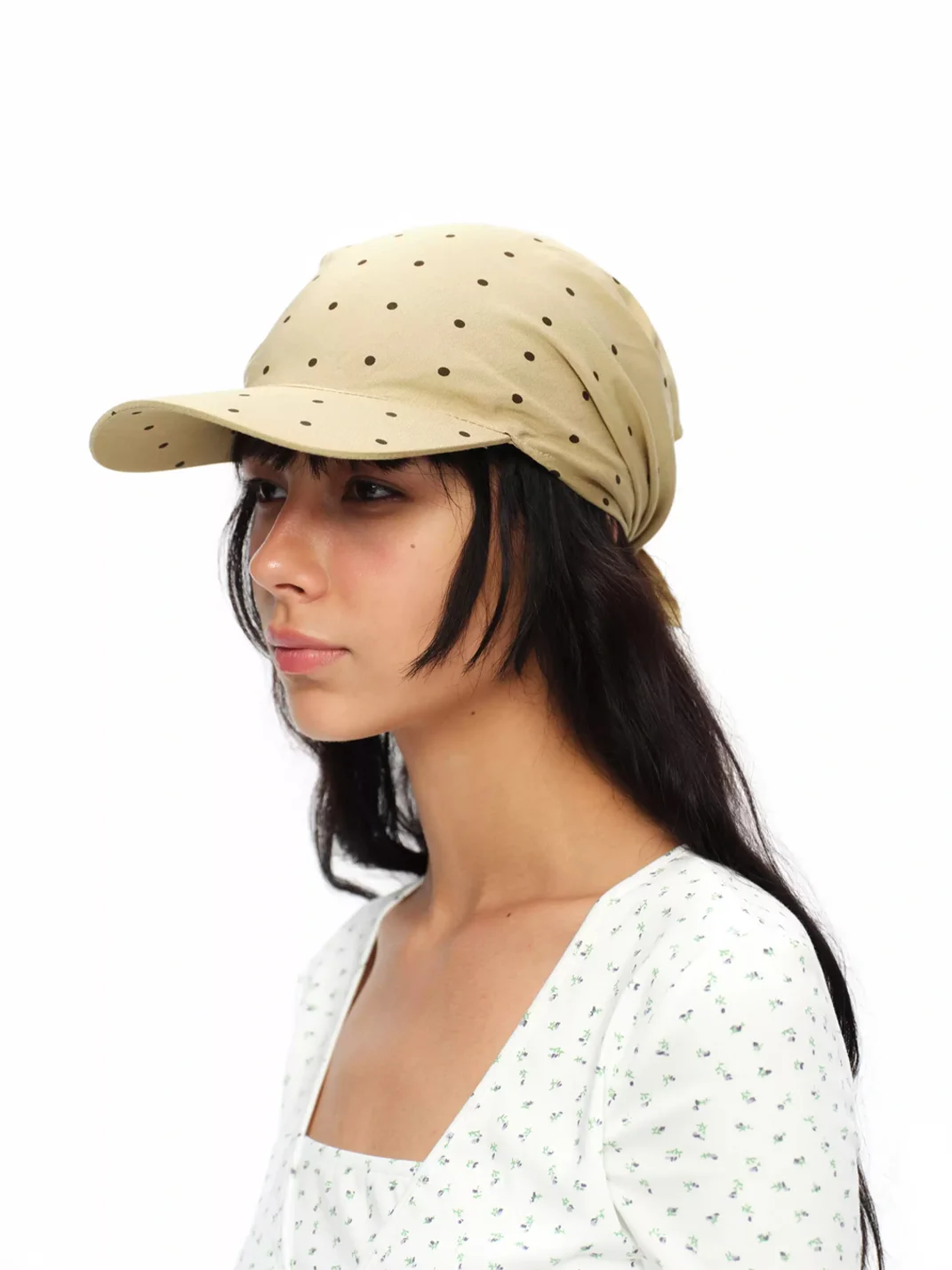 Oinimi | Polka Dot Scarf Baseball Cap