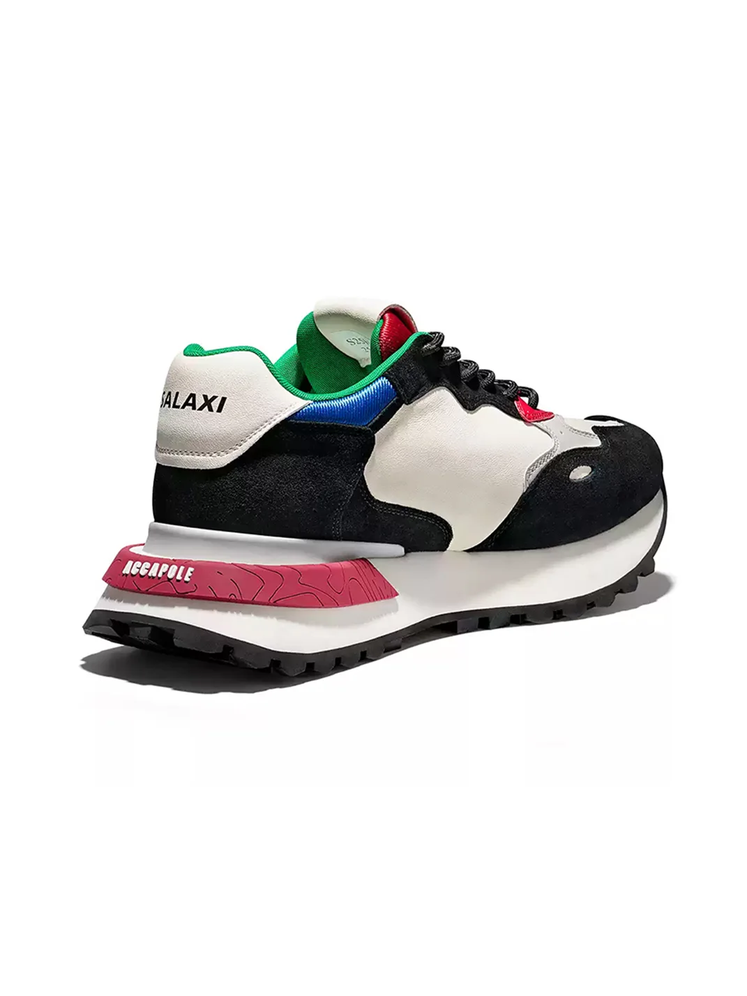 SALAXI | Color Block Low-Top Thick Sole Sneakers