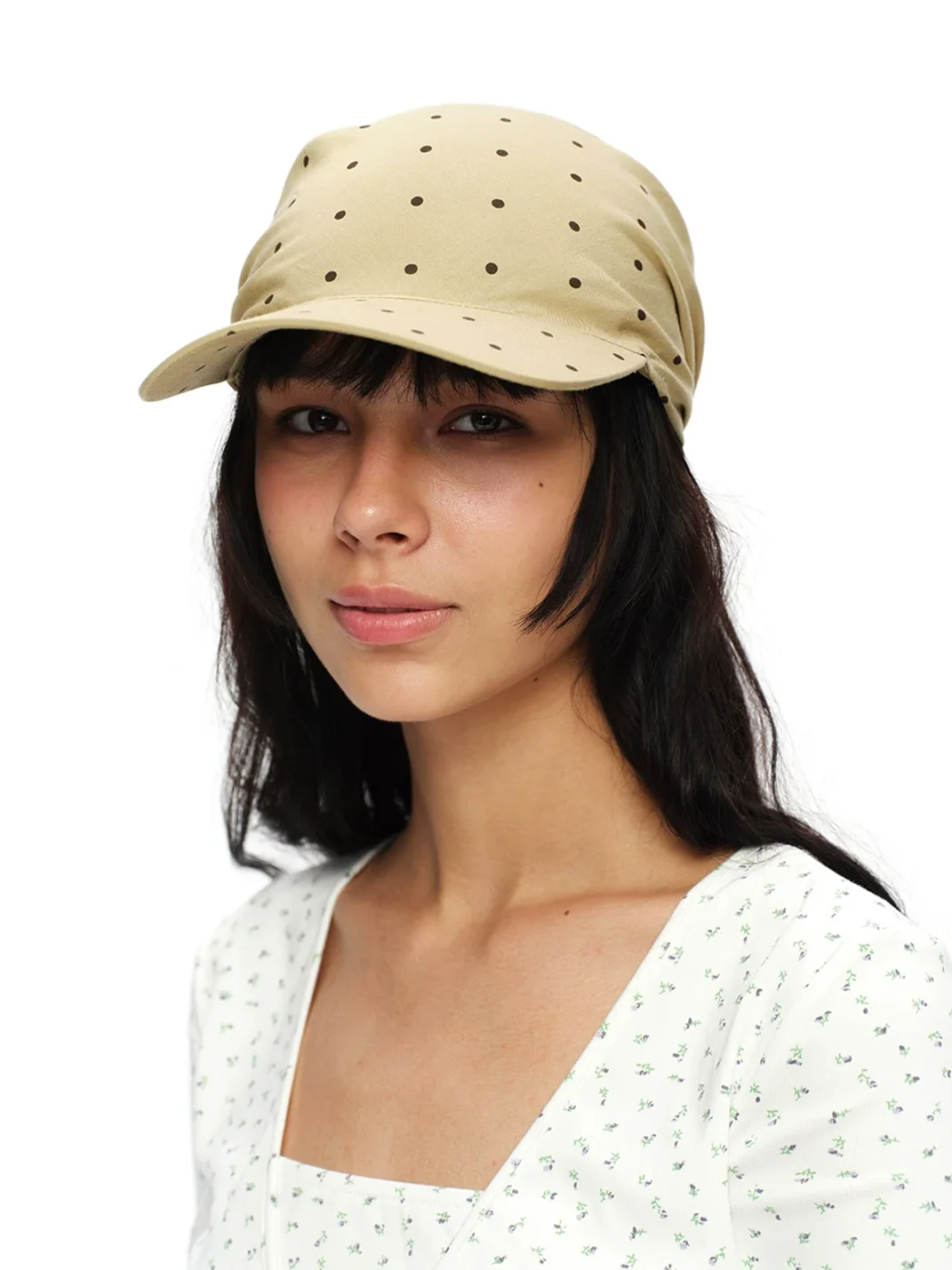 Oinimi | Polka Dot Scarf Baseball Cap