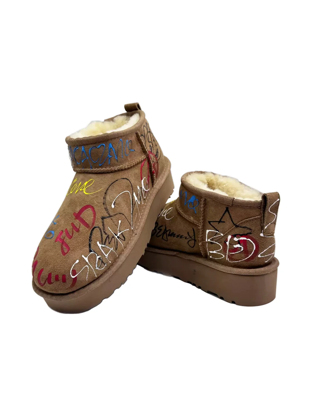 Savage Growth | Graffiti Platform Snow Boots