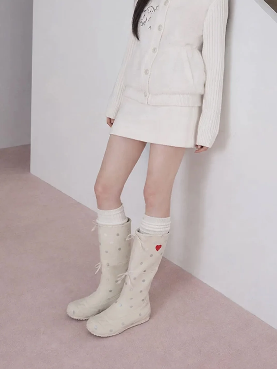 SMILEY | Adjustable Bow Tall Boots