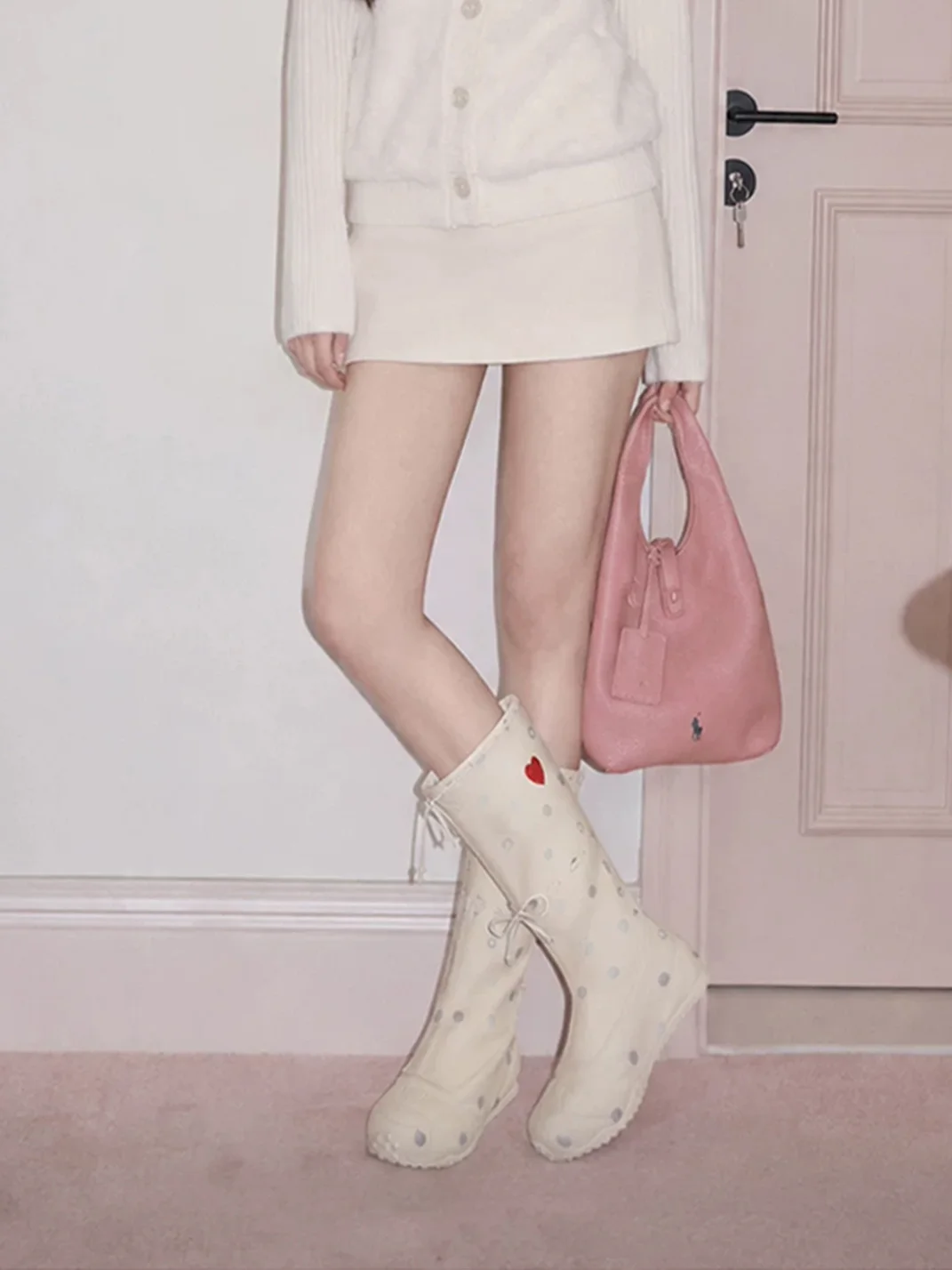 SMILEY | Adjustable Bow Tall Boots