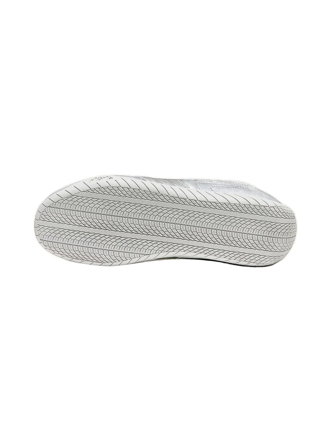 MQMS | Silver Thin-Sole Racing Sneakers