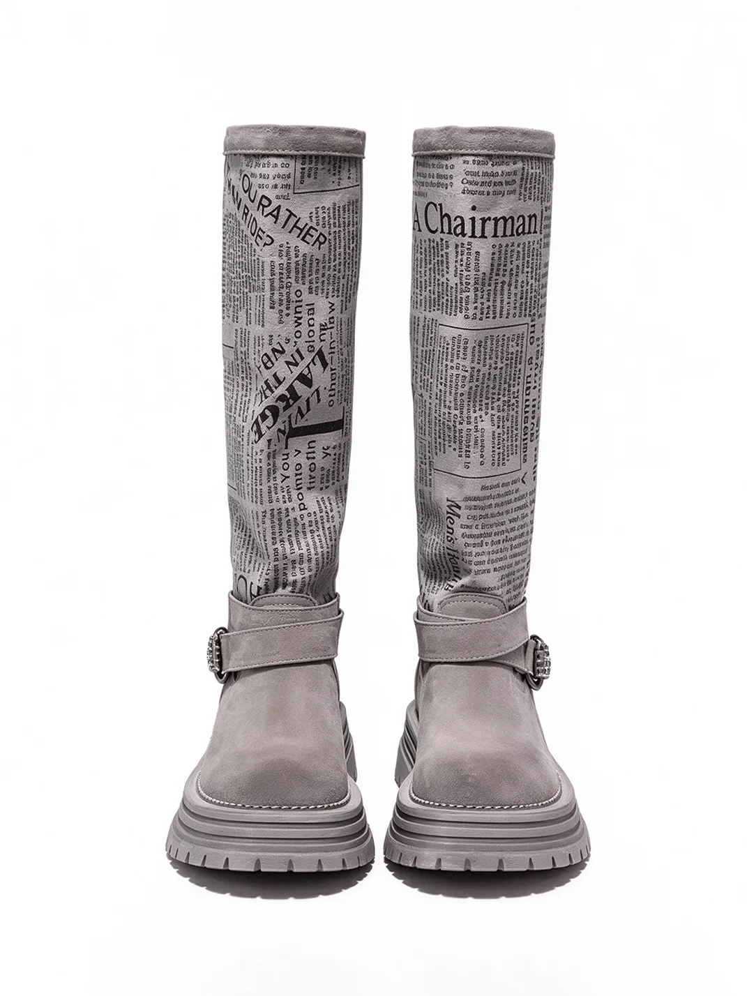 GSL | Chunky Sole Knee-High Riding Boots