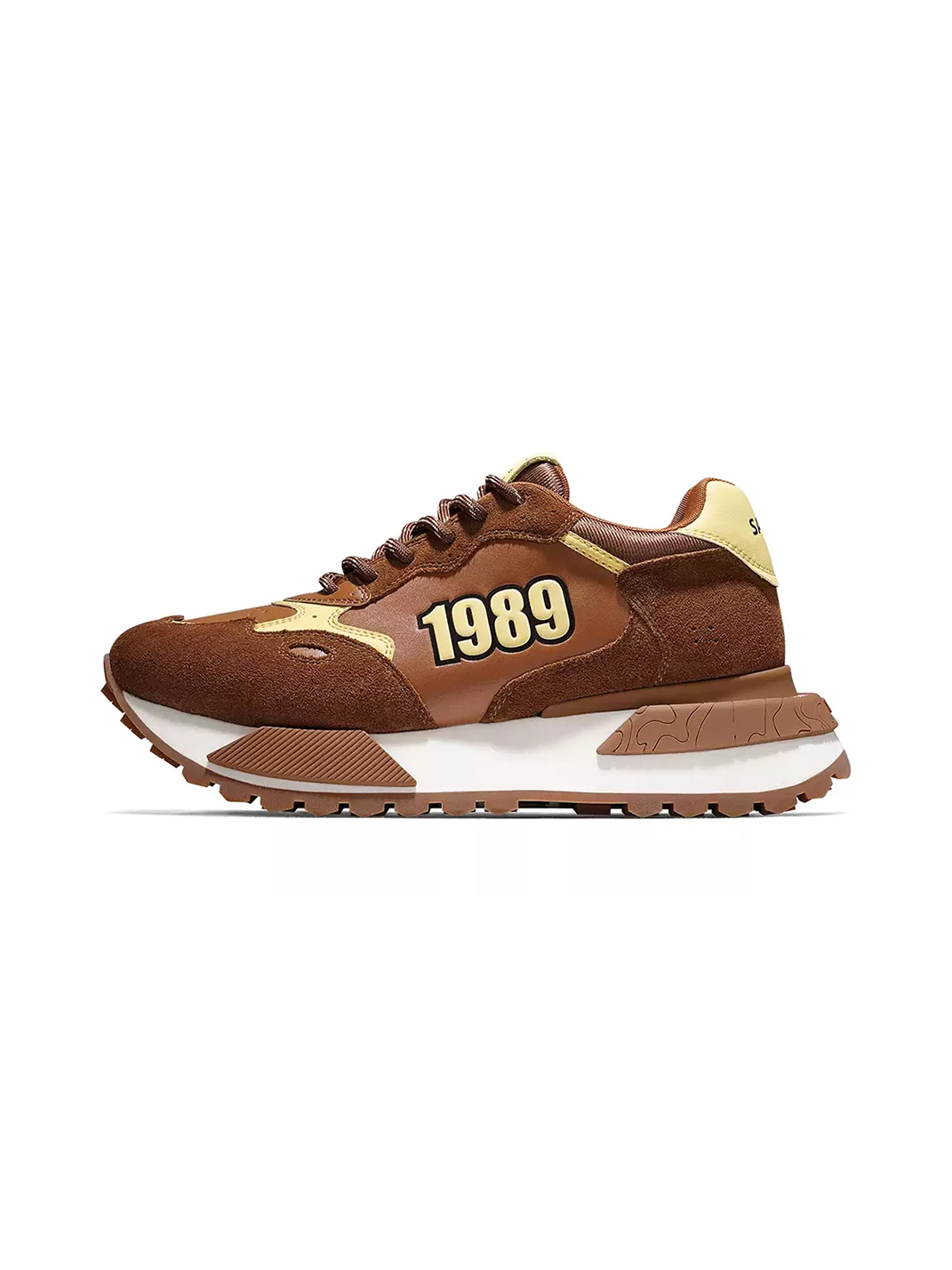 SALAXI | Color Block Low-Top Thick Sole Sneakers