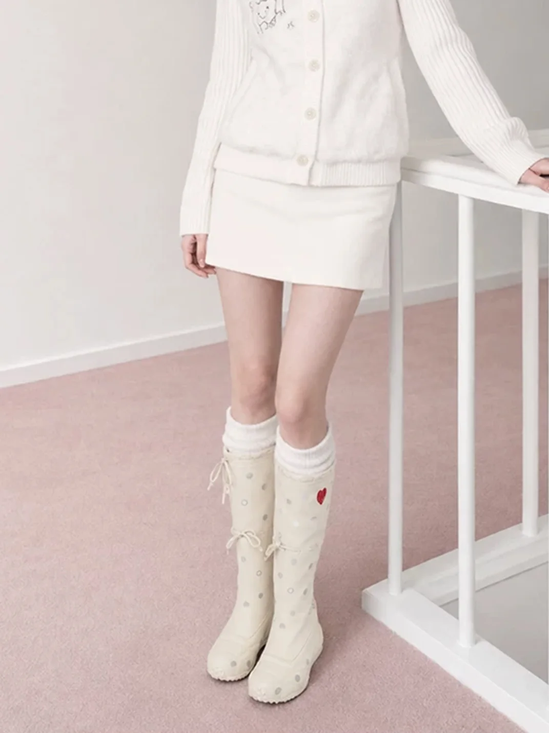 SMILEY | Adjustable Bow Tall Boots
