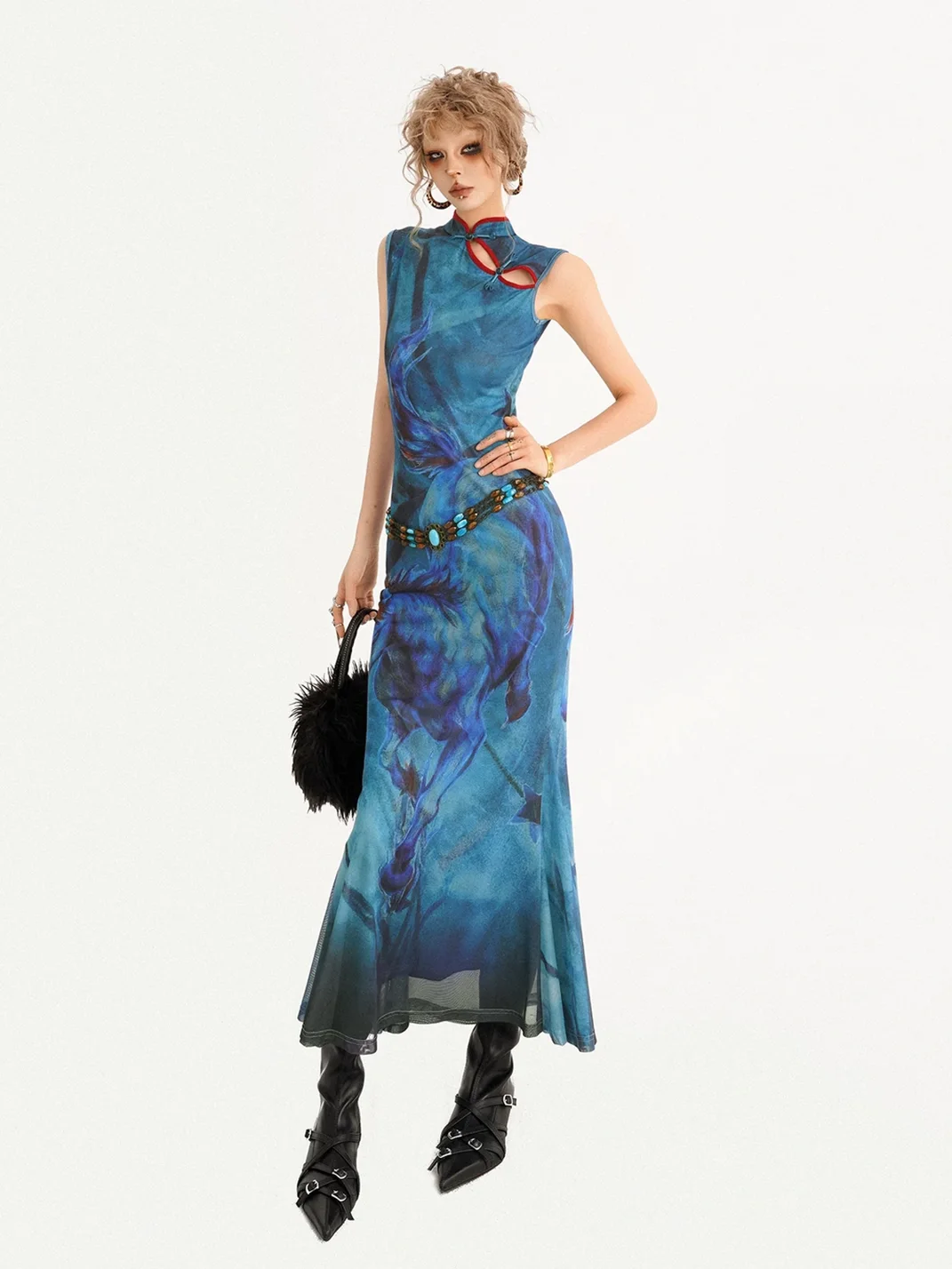 Nico Molly | Retro Fishtail Qipao Dress