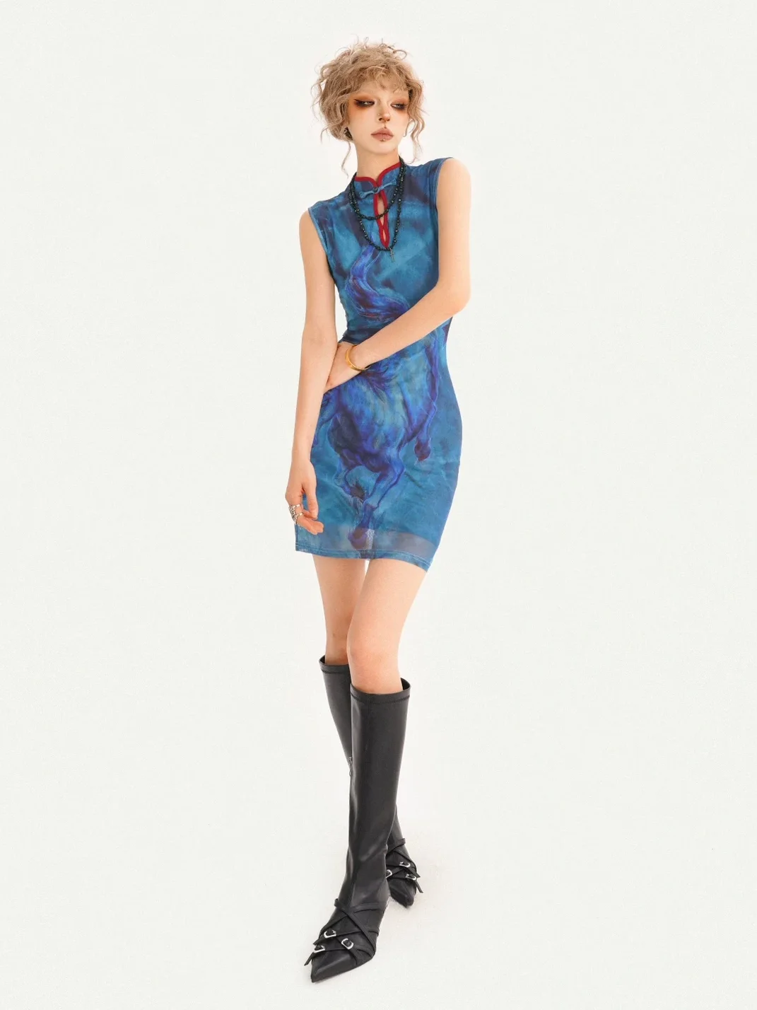 Nico Molly | Retro Fishtail Qipao Dress