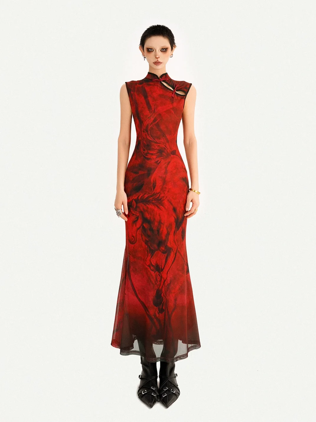 Nico Molly | Retro Fishtail Qipao Dress