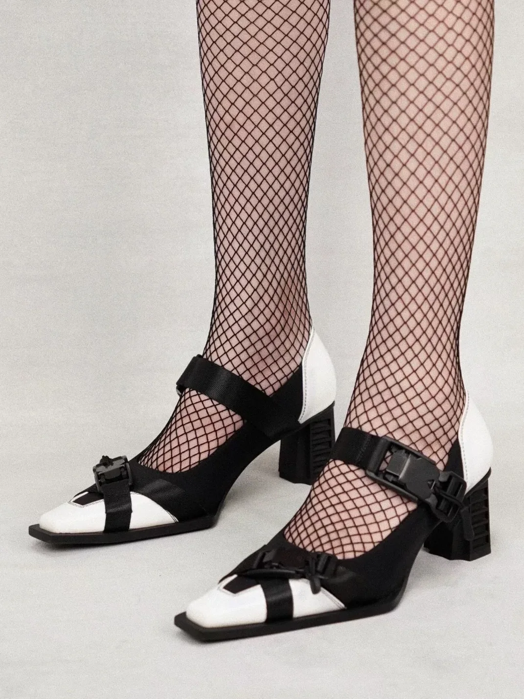 Angel | Retro Square Toe Block Heel Mary Jane Shoes